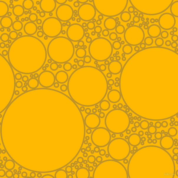 bubbles, circles, sponge, big, medium, small, 5 pixel line width, Nugget and Selective Yellow circles bubbles sponge soap seamless tileable