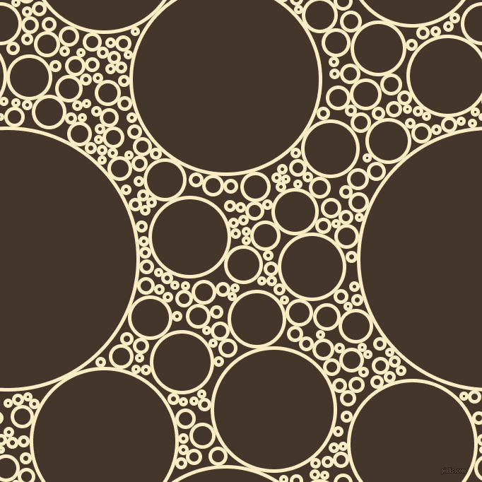 bubbles, circles, sponge, big, medium, small, 5 pixel line width, Oasis and Dark Rum circles bubbles sponge soap seamless tileable