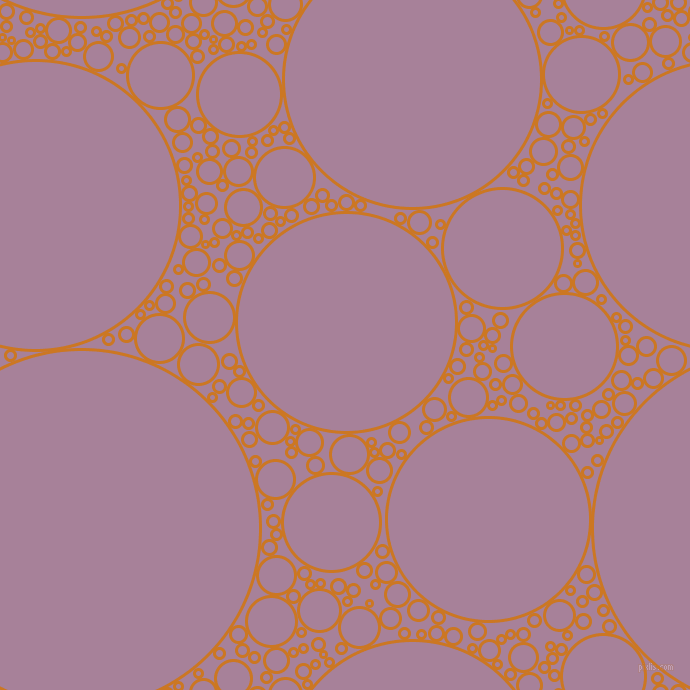 bubbles, circles, sponge, big, medium, small, 3 pixel line width, Ochre and Bouquet circles bubbles sponge soap seamless tileable