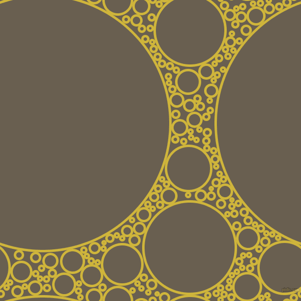 bubbles, circles, sponge, big, medium, small, 5 pixel line width, Old Gold and Makara circles bubbles sponge soap seamless tileable