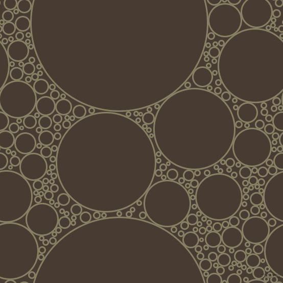 bubbles, circles, sponge, big, medium, small, 3 pixel line width, Olive Haze and Taupe circles bubbles sponge soap seamless tileable