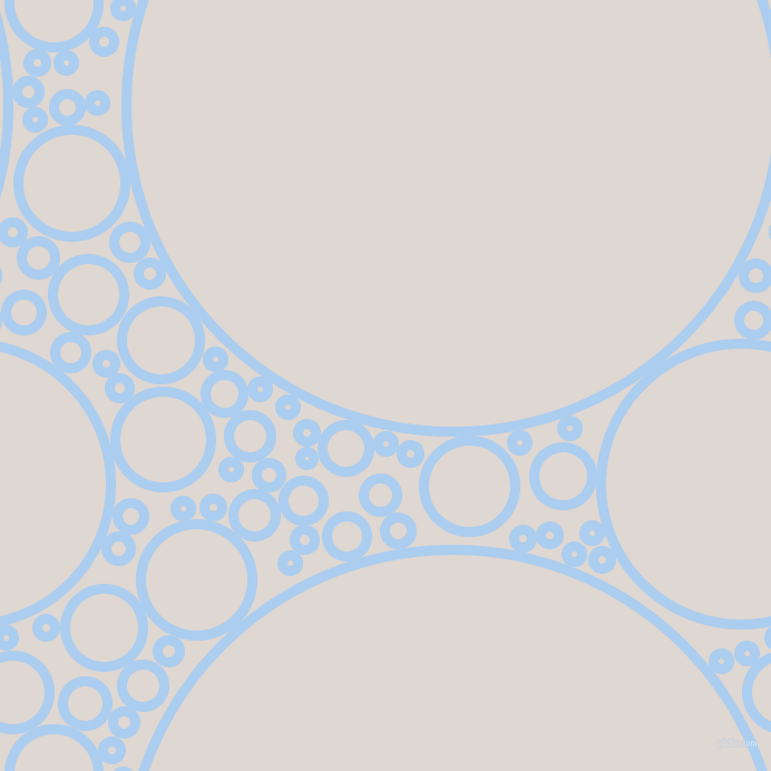 bubbles, circles, sponge, big, medium, small, 9 pixel line width, Pale Cornflower Blue and Bon Jour circles bubbles sponge soap seamless tileable