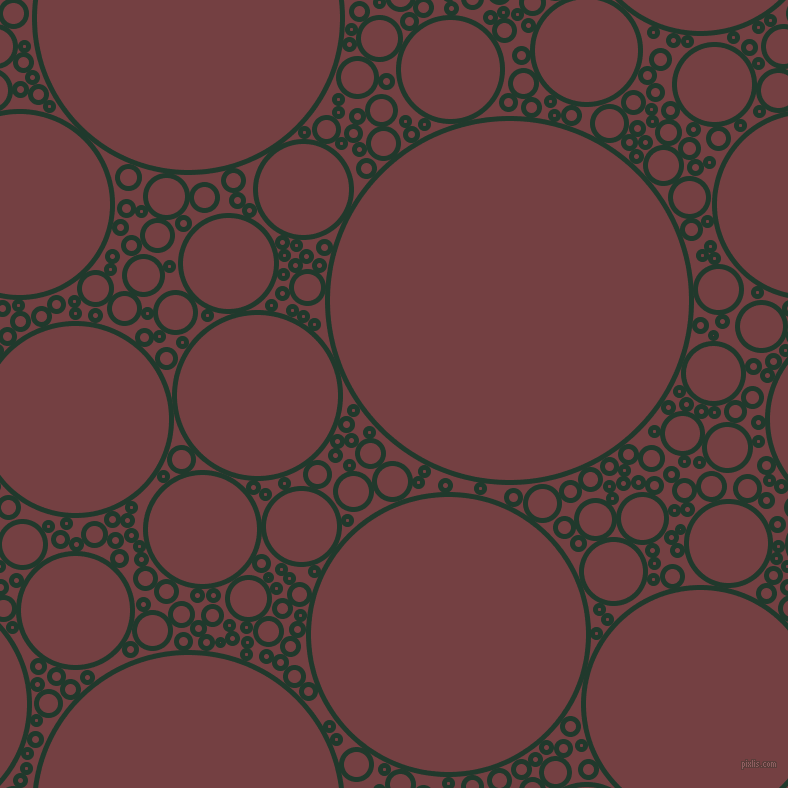 bubbles, circles, sponge, big, medium, small, 5 pixel line width, Palm Green and Tosca circles bubbles sponge soap seamless tileable