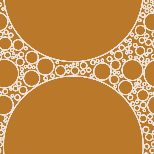 bubbles, circles, sponge, big, medium, small, 5 pixel line width, Pampas and Pirate Gold circles bubbles sponge soap seamless tileable