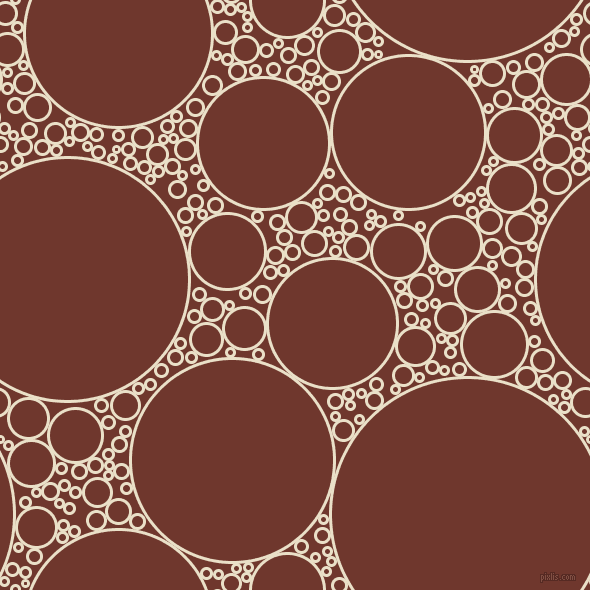 bubbles, circles, sponge, big, medium, small, 3 pixel line width, Pearl Lusta and Mocha circles bubbles sponge soap seamless tileable