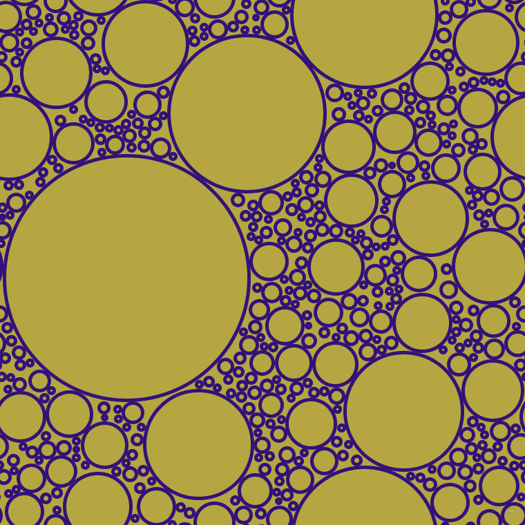 bubbles, circles, sponge, big, medium, small, 5 pixel line width, Persian Indigo and Brass circles bubbles sponge soap seamless tileable