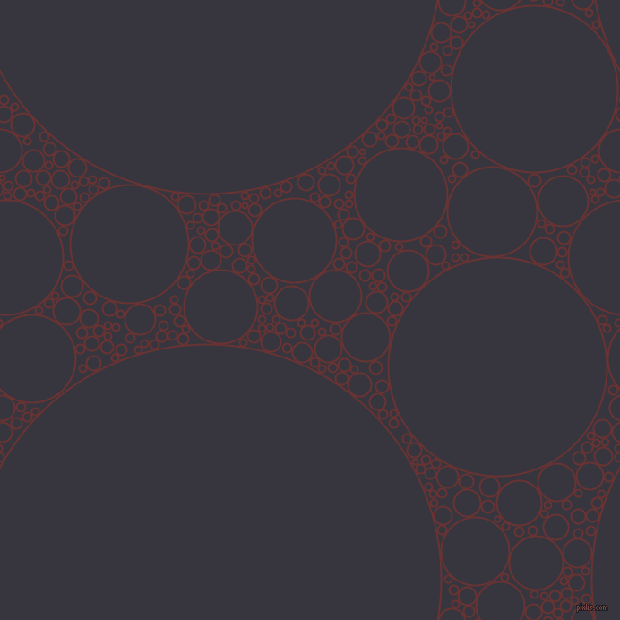 bubbles, circles, sponge, big, medium, small, 2 pixel line width, Persian Plum and Revolver circles bubbles sponge soap seamless tileable