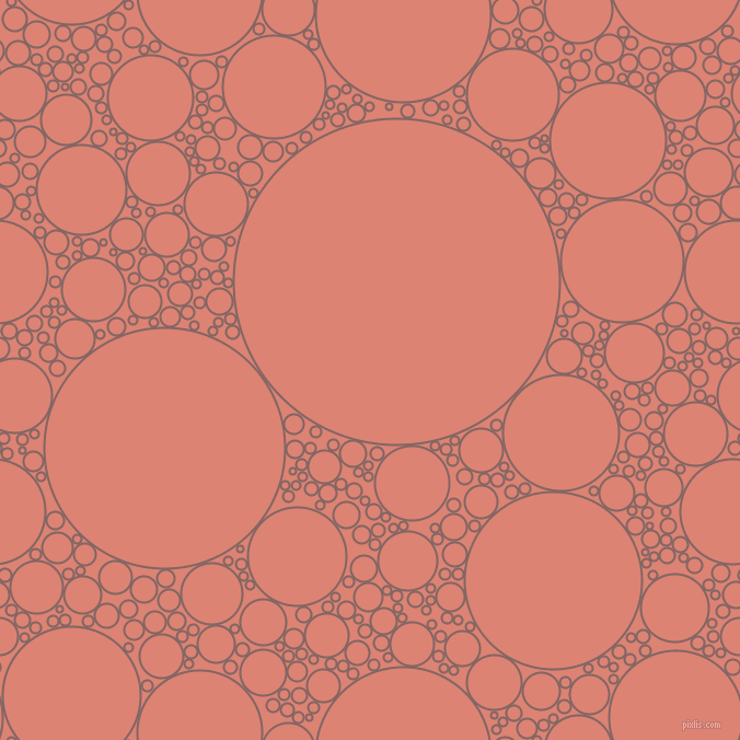bubbles, circles, sponge, big, medium, small, 2 pixel line width, Pharlap and New York Pink circles bubbles sponge soap seamless tileable