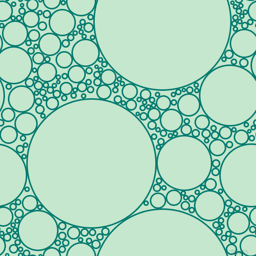 bubbles, circles, sponge, big, medium, small, 3 pixel line width, Pine Green and Granny Apple circles bubbles sponge soap seamless tileable