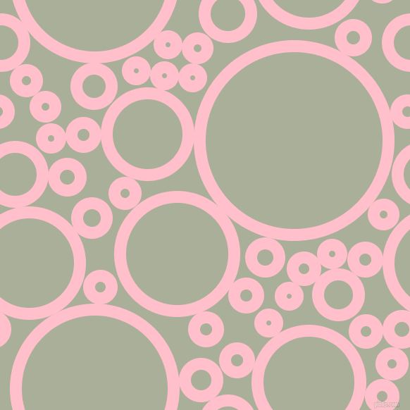 bubbles, circles, sponge, big, medium, small, 17 pixel line width, Pink and Green Spring circles bubbles sponge soap seamless tileable
