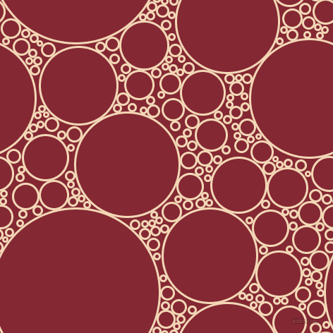 bubbles, circles, sponge, big, medium, small, 3 pixel line width, Pink Lady and Shiraz circles bubbles sponge soap seamless tileable