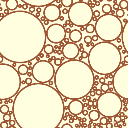 bubbles, circles, sponge, big, medium, small, 5 pixel line width, Piper and Light Yellow circles bubbles sponge soap seamless tileable