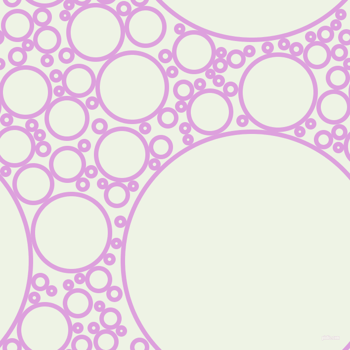 bubbles, circles, sponge, big, medium, small, 9 pixel line width, Plum and Saltpan circles bubbles sponge soap seamless tileable
