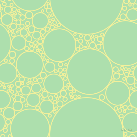 bubbles, circles, sponge, big, medium, small, 3 pixel line width, Portafino and Moss Green circles bubbles sponge soap seamless tileable