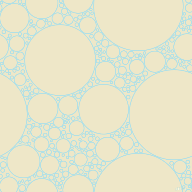 bubbles, circles, sponge, big, medium, small, 3 pixel line width, Powder Blue and Scotch Mist circles bubbles sponge soap seamless tileable