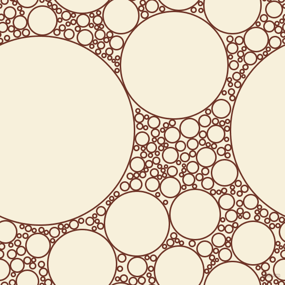 bubbles, circles, sponge, big, medium, small, 3 pixel line width, Pueblo and Apricot White circles bubbles sponge soap seamless tileable