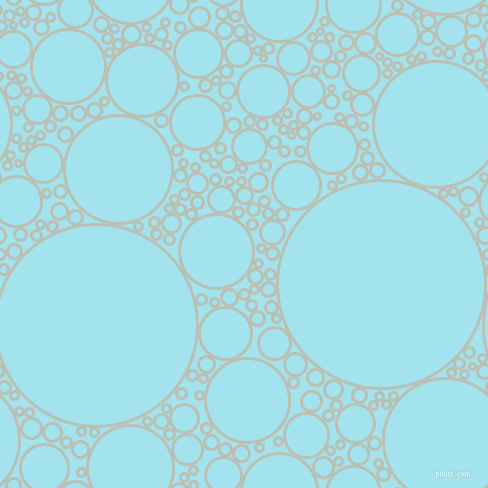 bubbles, circles, sponge, big, medium, small, 3 pixel line width, Pumice and Blizzard Blue circles bubbles sponge soap seamless tileable
