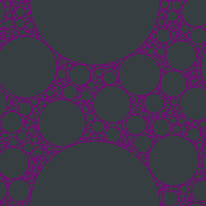 bubbles, circles, sponge, big, medium, small, 3 pixel line width, Purple and Mine Shaft circles bubbles sponge soap seamless tileable