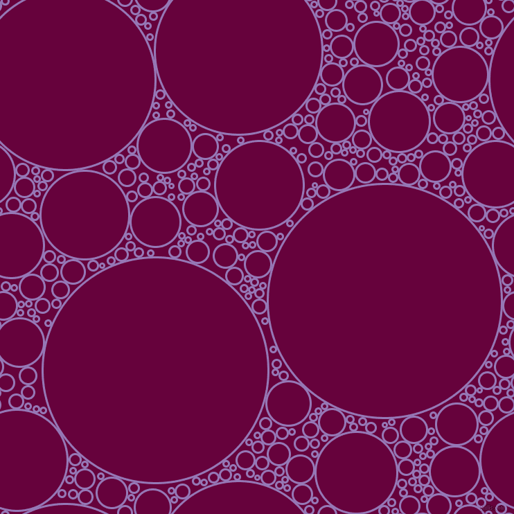 bubbles, circles, sponge, big, medium, small, 3 pixel line width, Purple Mountain