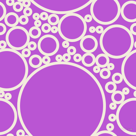 bubbles, circles, sponge, big, medium, small, 9 pixel line width, Quarter Pearl Lusta and Medium Orchid circles bubbles sponge soap seamless tileable