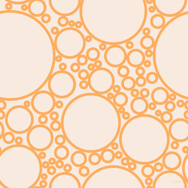 bubbles, circles, sponge, big, medium, small, 9 pixel line width, Rajah and Chardon circles bubbles sponge soap seamless tileable