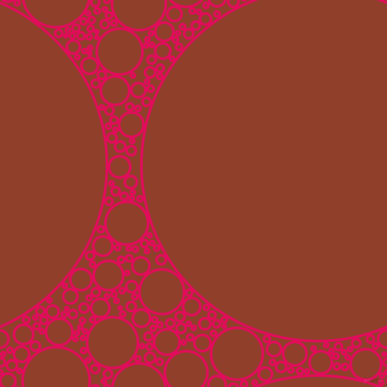 bubbles, circles, sponge, big, medium, small, 5 pixel line width, Razzmatazz and Fire circles bubbles sponge soap seamless tileable