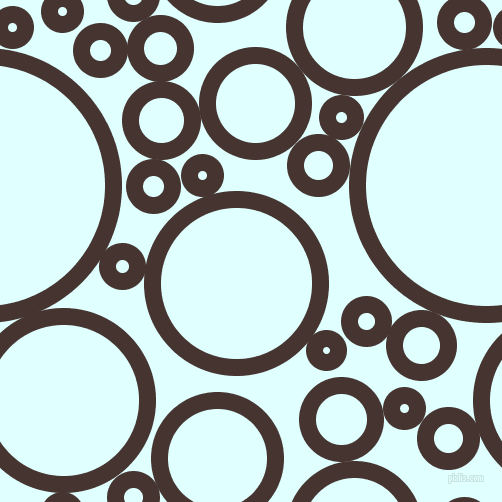 bubbles, circles, sponge, big, medium, small, 17 pixel line width, Rebel and Light Cyan circles bubbles sponge soap seamless tileable