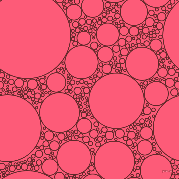 bubbles, circles, sponge, big, medium, small, 3 pixel line width, Red Devil and Wild Watermelon circles bubbles sponge soap seamless tileable