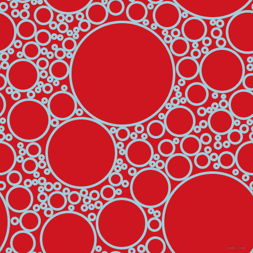 bubbles, circles, sponge, big, medium, small, 5 pixel line width, Regent St Blue and Fire Engine Red circles bubbles sponge soap seamless tileable