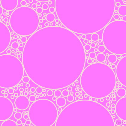 bubbles, circles, sponge, big, medium, small, 3 pixel line width, Remy and Fuchsia Pink circles bubbles sponge soap seamless tileable
