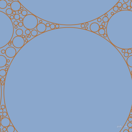 bubbles, circles, sponge, big, medium, small, 2 pixel line width, Reno Sand and Polo Blue circles bubbles sponge soap seamless tileable