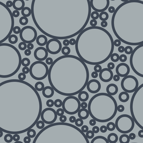 bubbles, circles, sponge, big, medium, small, 9 pixel line width, Rhino and Gull Grey circles bubbles sponge soap seamless tileable