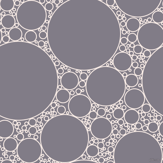 bubbles, circles, sponge, big, medium, small, 3 pixel line width, Rose White and Topaz circles bubbles sponge soap seamless tileable