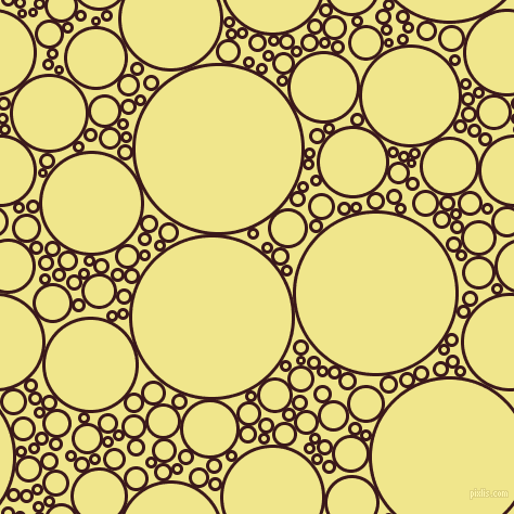 bubbles, circles, sponge, big, medium, small, 3 pixel line width, Rustic Red and Khaki circles bubbles sponge soap seamless tileable