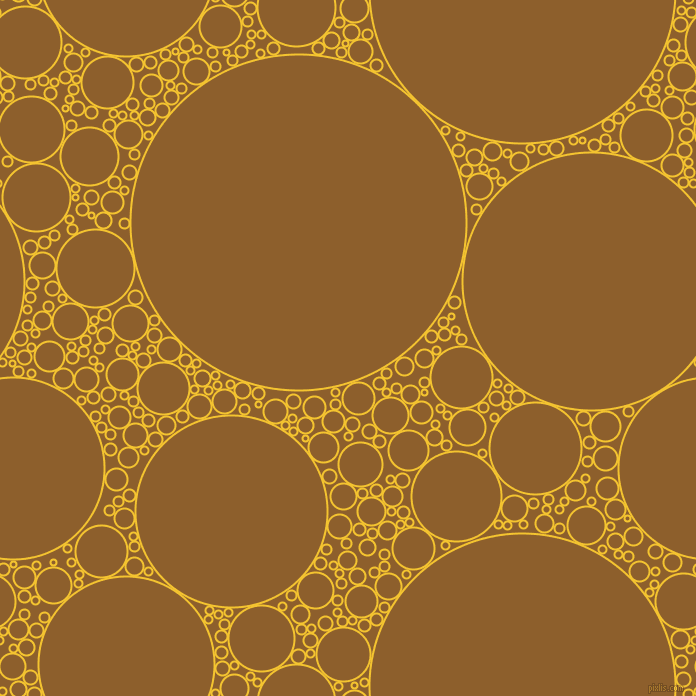 bubbles, circles, sponge, big, medium, small, 2 pixel line width, Saffron and Rusty Nail circles bubbles sponge soap seamless tileable