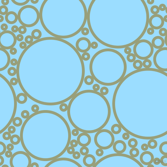 bubbles, circles, sponge, big, medium, small, 9 pixel line width, Sage and Columbia Blue circles bubbles sponge soap seamless tileable