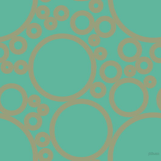 bubbles, circles, sponge, big, medium, small, 17 pixel line width, Sage and Keppel circles bubbles sponge soap seamless tileable