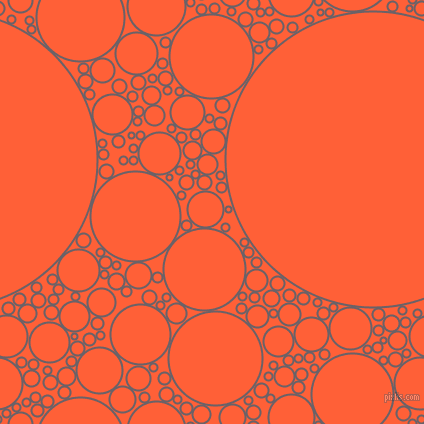 bubbles, circles, sponge, big, medium, small, 2 pixel line width, Salt Box and Outrageous Orange circles bubbles sponge soap seamless tileable