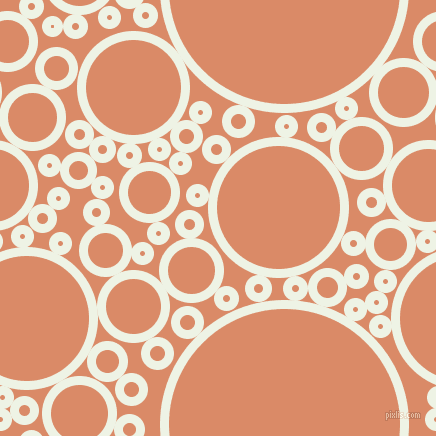 bubbles, circles, sponge, big, medium, small, 9 pixel line width, Saltpan and Copper circles bubbles sponge soap seamless tileable