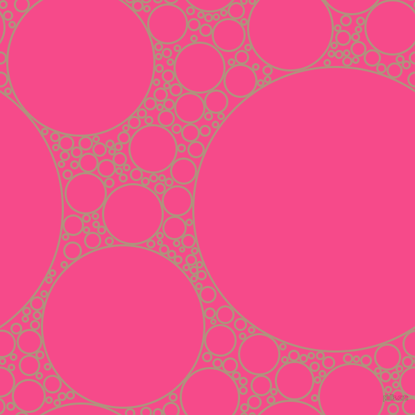 bubbles, circles, sponge, big, medium, small, 3 pixel line width, Sandrift and French Rose circles bubbles sponge soap seamless tileable