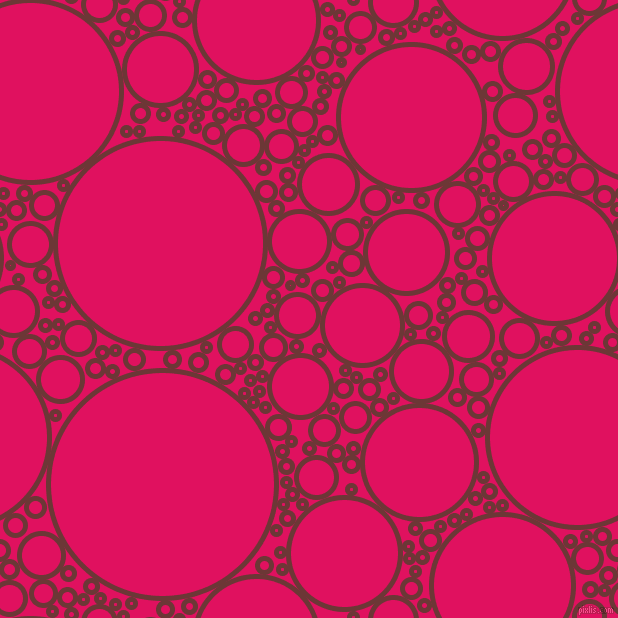 bubbles, circles, sponge, big, medium, small, 5 pixel line width, Sanguine Brown and Ruby circles bubbles sponge soap seamless tileable