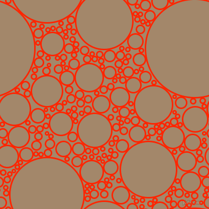 bubbles, circles, sponge, big, medium, small, 3 pixel line width, Scarlet and Sandal circles bubbles sponge soap seamless tileable