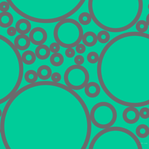 bubbles, circles, sponge, big, medium, small, 17 pixel line width, Scarpa Flow and Caribbean Green circles bubbles sponge soap seamless tileable