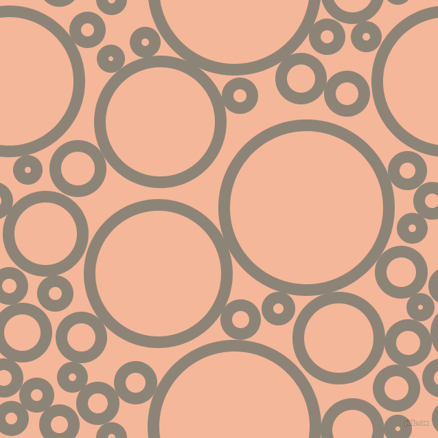 bubbles, circles, sponge, big, medium, small, 17 pixel line width, Schooner and Mandys Pink circles bubbles sponge soap seamless tileable