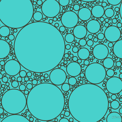 bubbles, circles, sponge, big, medium, small, 3 pixel line width, Scrub and Medium Turquoise circles bubbles sponge soap seamless tileable