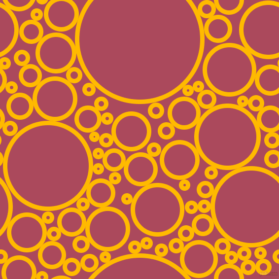 bubbles, circles, sponge, big, medium, small, 9 pixel line width, Selective Yellow and Hippie Pink circles bubbles sponge soap seamless tileable