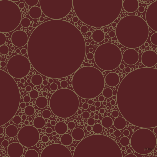bubbles, circles, sponge, big, medium, small, 2 pixel line width, Shadow and Burnt Crimson circles bubbles sponge soap seamless tileable