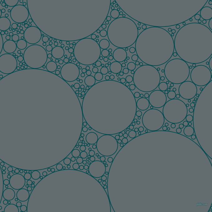 bubbles, circles, sponge, big, medium, small, 2 pixel line width, Sherpa Blue and Pale Sky circles bubbles sponge soap seamless tileable