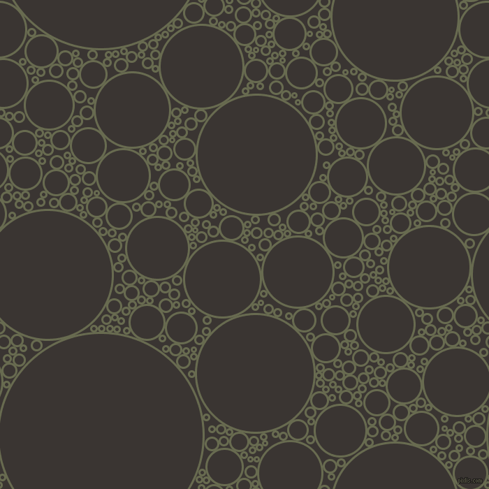 bubbles, circles, sponge, big, medium, small, 3 pixel line width, Siam and Kilamanjaro circles bubbles sponge soap seamless tileable
