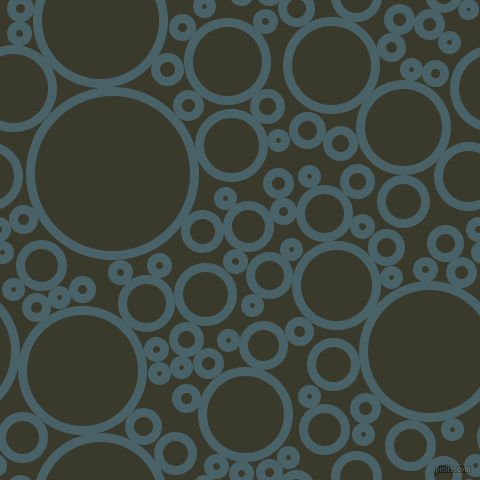 bubbles, circles, sponge, big, medium, small, 9 pixel line width, Smalt Blue and El Paso circles bubbles sponge soap seamless tileable